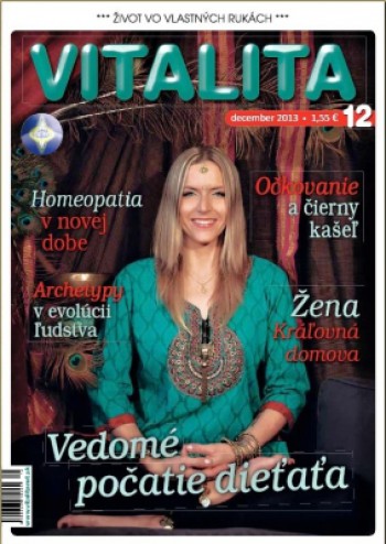 Interview a titulka pre časopis Vitalita 12/2013